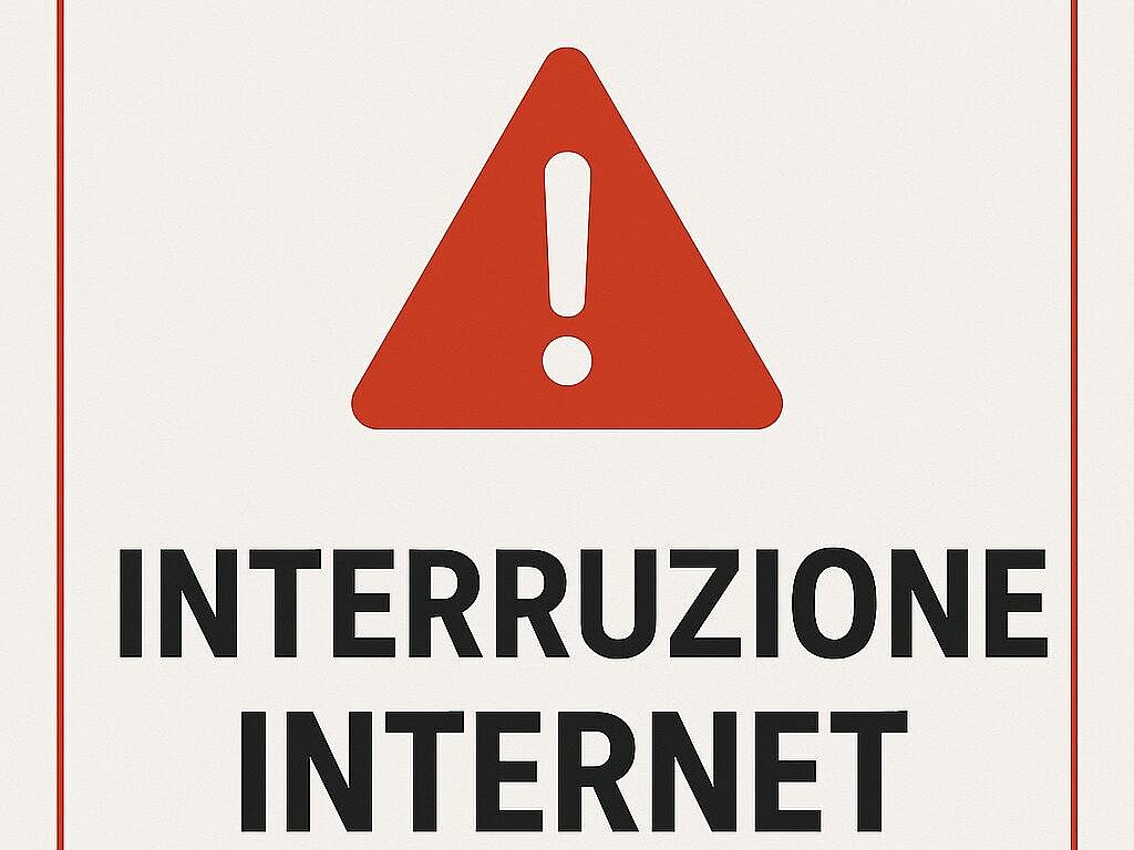 interruzione internet interruzione internet